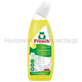 FROSCH Cytrynowy płyn do WC 750 ml.