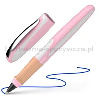 Pióro kulkowe SCHNEIDER Ray, M, pud. plastikowe, różowo-białe - 2