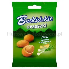 Beskidzkie Orzeszki w cieście o smaku serowo-cebulowym 70g