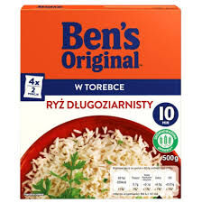 Ben's Ryż Długoziarnisty Parboiled 500G(data przydatności 22.07.2025)