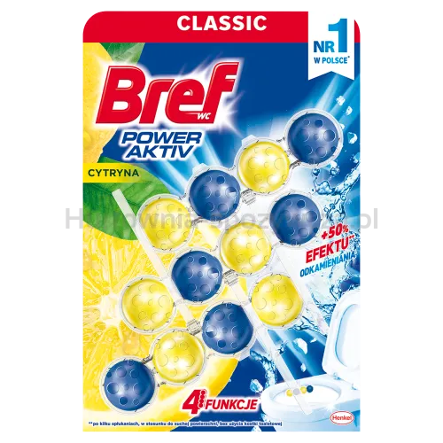 Bref Power Aktiv Soczysta Cytryna 3X50 G