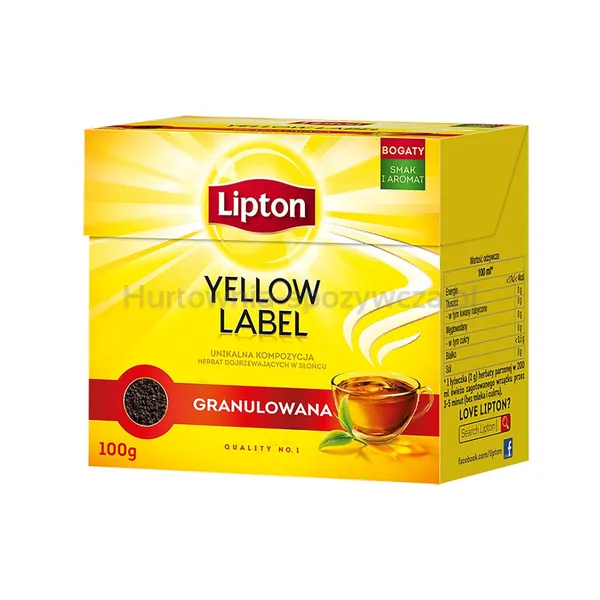 Lipton Herbata Czarna Granulowana 100 G