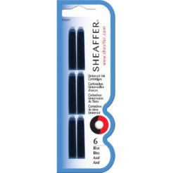 Naboje do piór SHEAFFER do serii VFM, 6szt., niebieskie