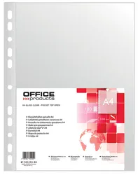 Koszulki Na Dokumenty Office Products, Pp, A4, Groszkowe, 40Mikr., 100Szt.