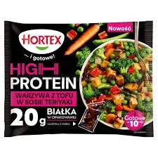 Hortex Warzywa Z Tofu W Sosie Teriyaki High Protein 450G