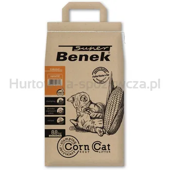 Żwirek Super Benek Corn Cat Classic Naturalny 14L