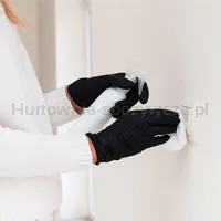 Rękawice Nitrylowe Bezpudrowe, Maxter, 100 Szt., Rozmiar S, Czarne - 5