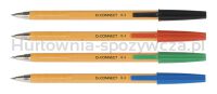 Q-Connect Długopisz wymiennym wkładem 0,4mm (linia), zielony  - 2