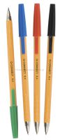Q-Connect Długopisz wymiennym wkładem 0,4mm (linia), zielony  - 3