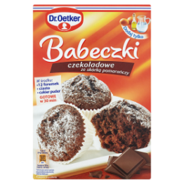 Dr Oetker Babeczki Czekoladowe Ze Skórką Pomarańczy 335 G