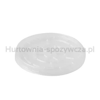 Przykrywki Do Kubków Na Zupę, Pp, Okrągłe, Średnica 11 Cm X 1 Cm, Przezroczyste, Papstar 100 Szt.
