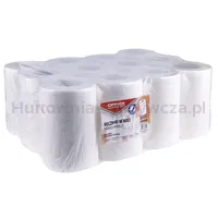 Ręczniki W Roli Celulozowe Office Products Mini, 2-Warstwowe, 50M, 12Szt., Białe - 2