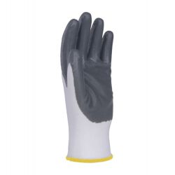 Rękawice DONAU SAFETY Nitrile 01, kat. II, rozm. 8, szare