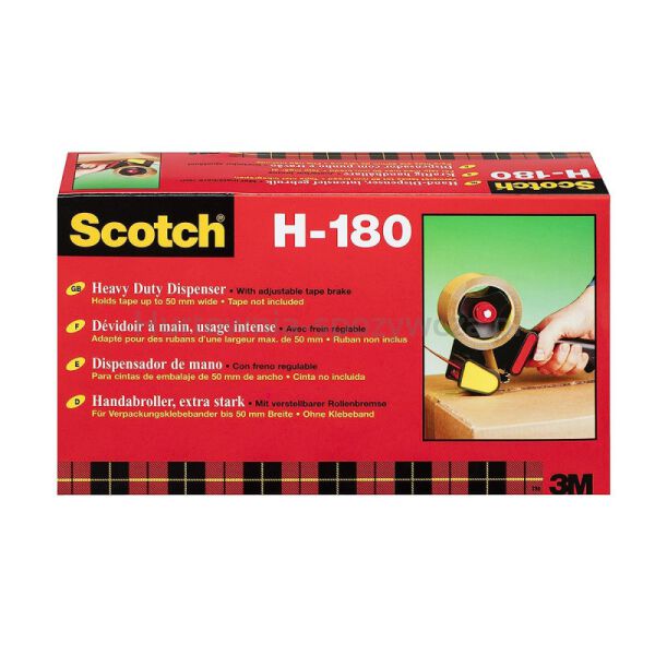 Dyspenser do taśm SCOTCH® (H180), 48-50mm, mix kolorów - 5