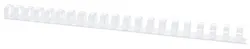 Office Products Grzbiety do bindowania A4, 19mm (165 kartek), 100 szt., białe 