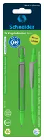 Długopis automatyczny SCHNEIDER Reco, M, blister, mix kolorów neonowych - 3