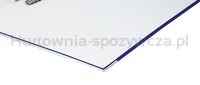 Office Products Segregator Officer z szyną, PP, A4/75mm, czerwony  - 3