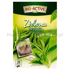Big Active Herbata zielona Pure Green 20 Torebek