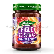Herbapol Dżem Figle ze śliwką - figa & śliwka 280 g