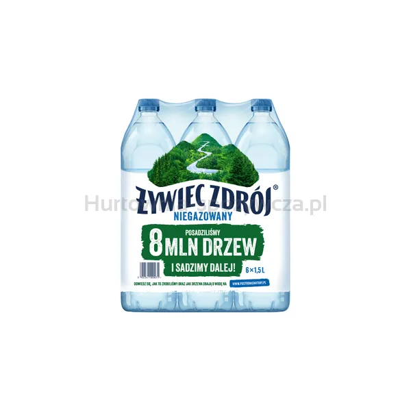 Żywiec Zdrój Niegazowany 1500 ml (w tym +0,50 zł/szt. zwrotnej kaucji)