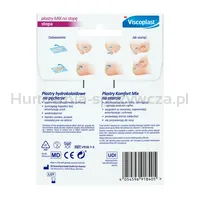 Plastry na stopę VISCOPLAST Mix, 3 rozmiary, kopertka, 7szt. - 4