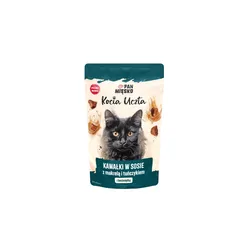 Pan Mięsko Kocia Uczta Kawałki W Sosie Z Makrelą I Tuńczykiem 85G