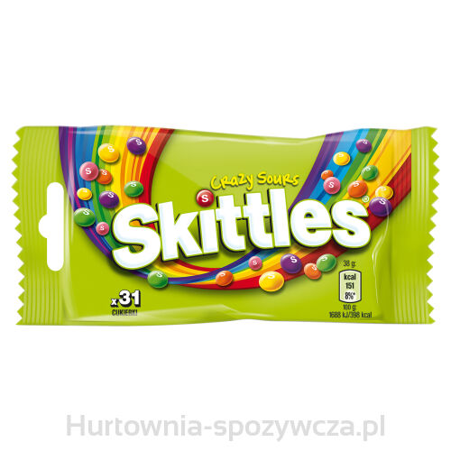 Skittles Crazy Sours 38 Gram