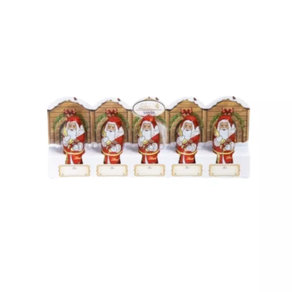 Lindt Santa Claus Mini Xmas Tag 5X10G