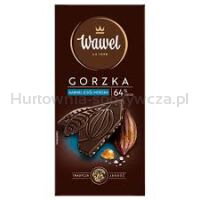 Wawel Czekolada Premium Gorzka 64% cocoa Karmel & Sól morska 90g