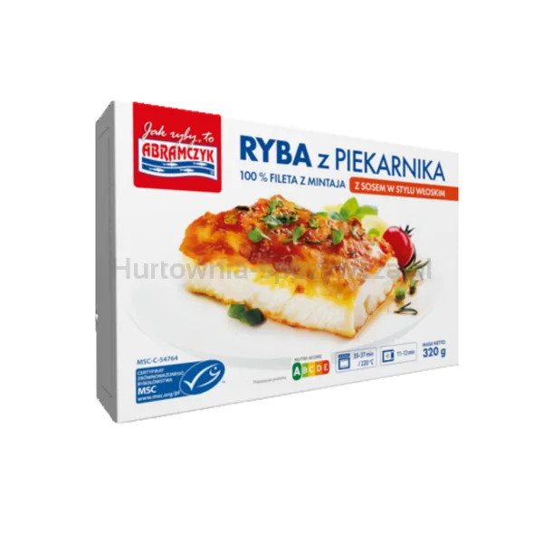 Abramczyk Ryba Z Piekarnika Z Sosem W Stylu Włoskim 320 G