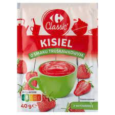 *Carrefour Kisiel Truskawka 40G<Br>(Data: 20.03.2024)