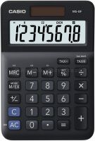 Casio Kalkulator biurowy MS-8F, 8-cyfrowy, 103x147x28,8mm, czarny 