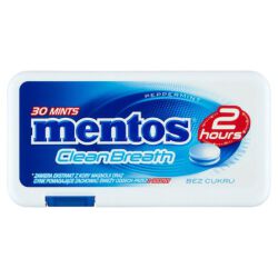 Mentos 2 Hours Clean Breath Peppermint 21g