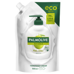 Palmolive Naturals Milk &Amp Olive (Mleko I Oliwka) Kremowe Mydło W Płynie Do Rąk 500 Ml Zapas