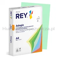 Papier ksero REY ADAGIO, A4, 160gsm, 09 zielony pastel *RYADA160X478 R100, 250 ark. - 4