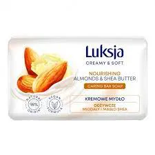 Luksja Mydło W Kostce Creamy Soft Kremowe Migdały I Masło Shea 90 G