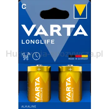 Varta Baterie Longlife C 2Szt