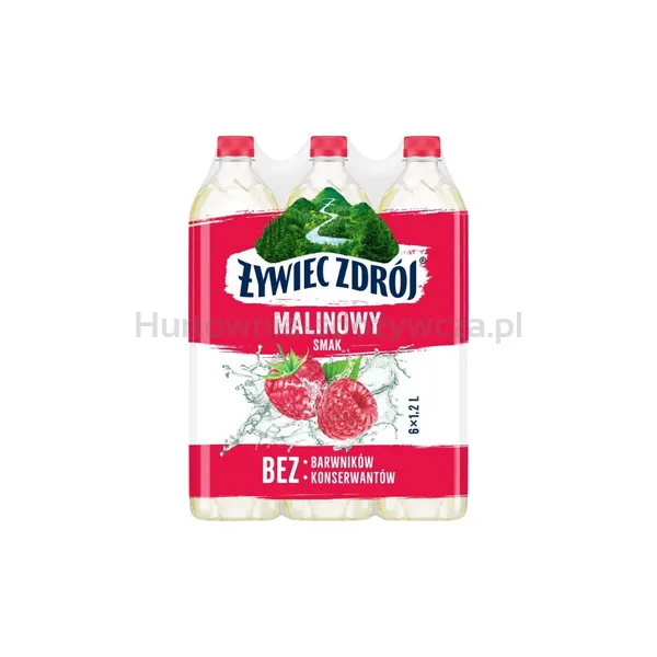 Żywiec Zdrój Malinowy Smak z sokiem 1,2 L