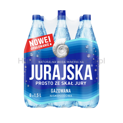 Woda Jurajska Gazowana 1,5 L