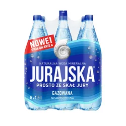 Woda Jurajska Gazowana 1,5 L