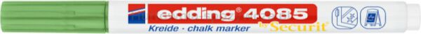 Edding Marker kredowy e-4085 1-2 mm, metaliczny zielony  - 2