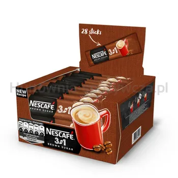 Nescafe Napój Kawowy 3in1 Brown Sugar 462 g (28 x 16,5 g)