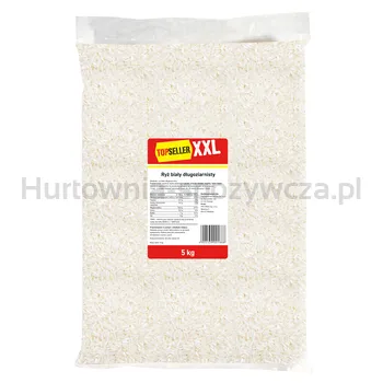 Topseller Xxl Ryż Biały Długoziarnisty 5Kg