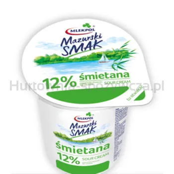 Śmietana Mazurski Smak 12% 400G