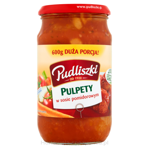 Pudliszki Pulpety W Sosie Pomidorowym 600G