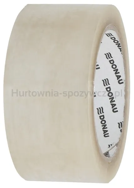 Taśma Pakowa Donau Hot-Melt , 48Mm, 66M, 50Mikr., Transparentna
