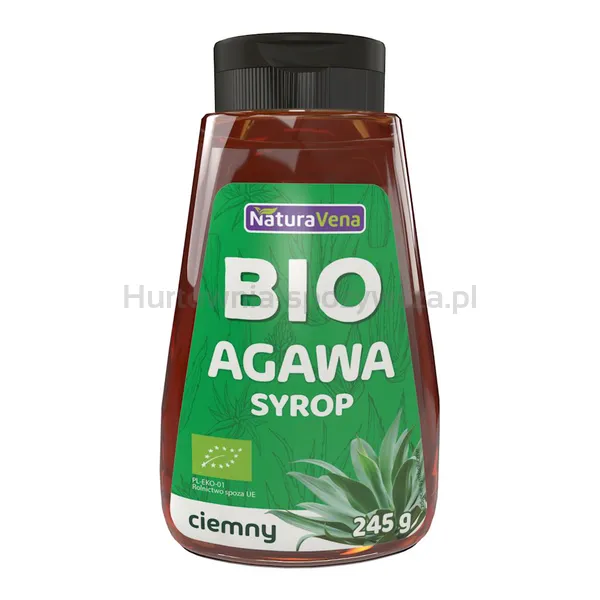 Naturavena Bio Syrop Z Agawy Ciemny Bio 245 G 