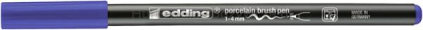 Pisak do porcelany e-4200 EDDING, 1-4 mm, niebieski - 2