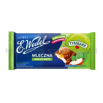 E. Wedel Czekolada mleczna jabłko mięta 100g
