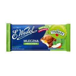 E. Wedel Czekolada mleczna jabłko mięta 100g